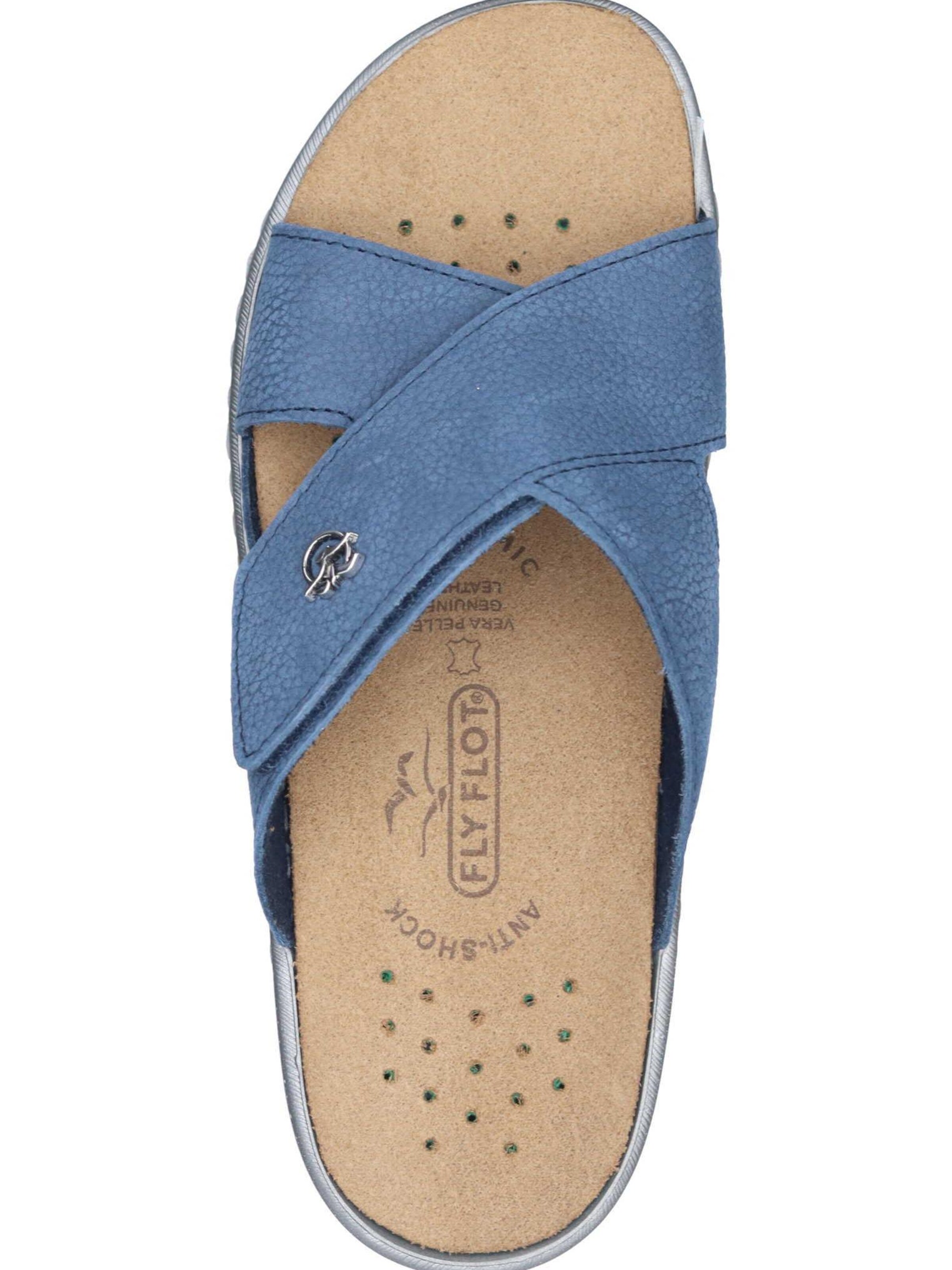 FLY FLOT Pantolette in Blau