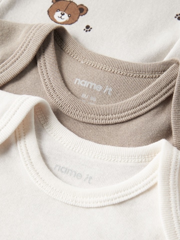 NAME IT - Pijama entero/body en beige