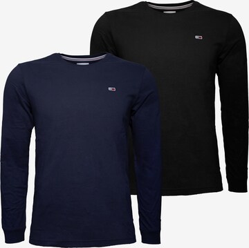 T-Shirt Tommy Jeans en bleu : devant