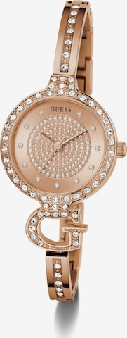Montre à affichage analogique 'GISELLE' GUESS en rose : devant