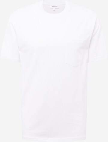 T-Shirt 'Johannes' NORSE PROJECTS en blanc : devant