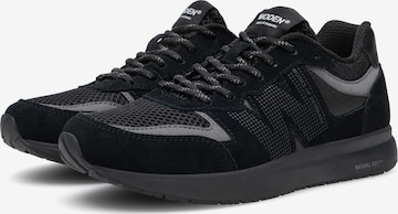 WODEN Sneakers laag 'Rigmor' in Zwart: voorkant