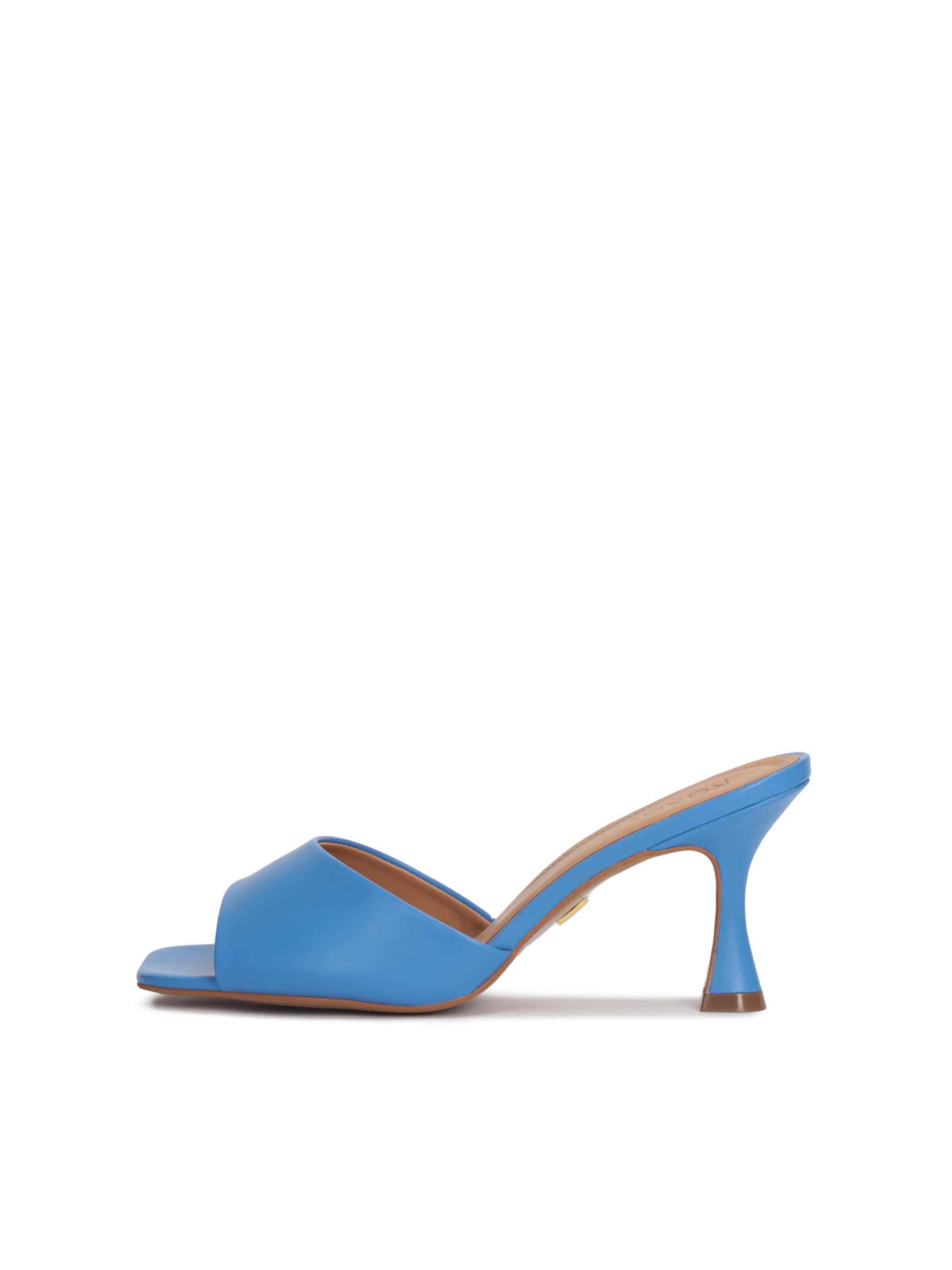 Kazar Mules in Blue: front