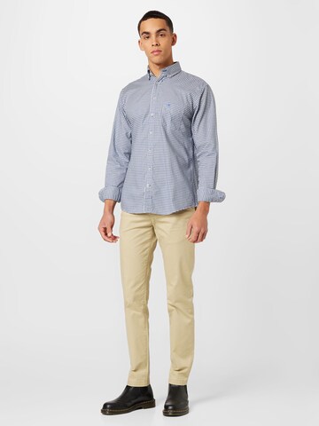 FYNCH-HATTON Regular fit Button Up Shirt in Blue