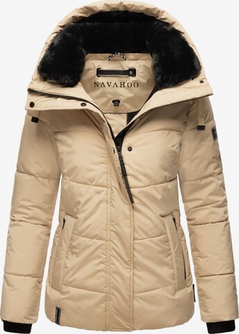 NAVAHOO Winterjacke 'Sag Ja XIV' in Beige