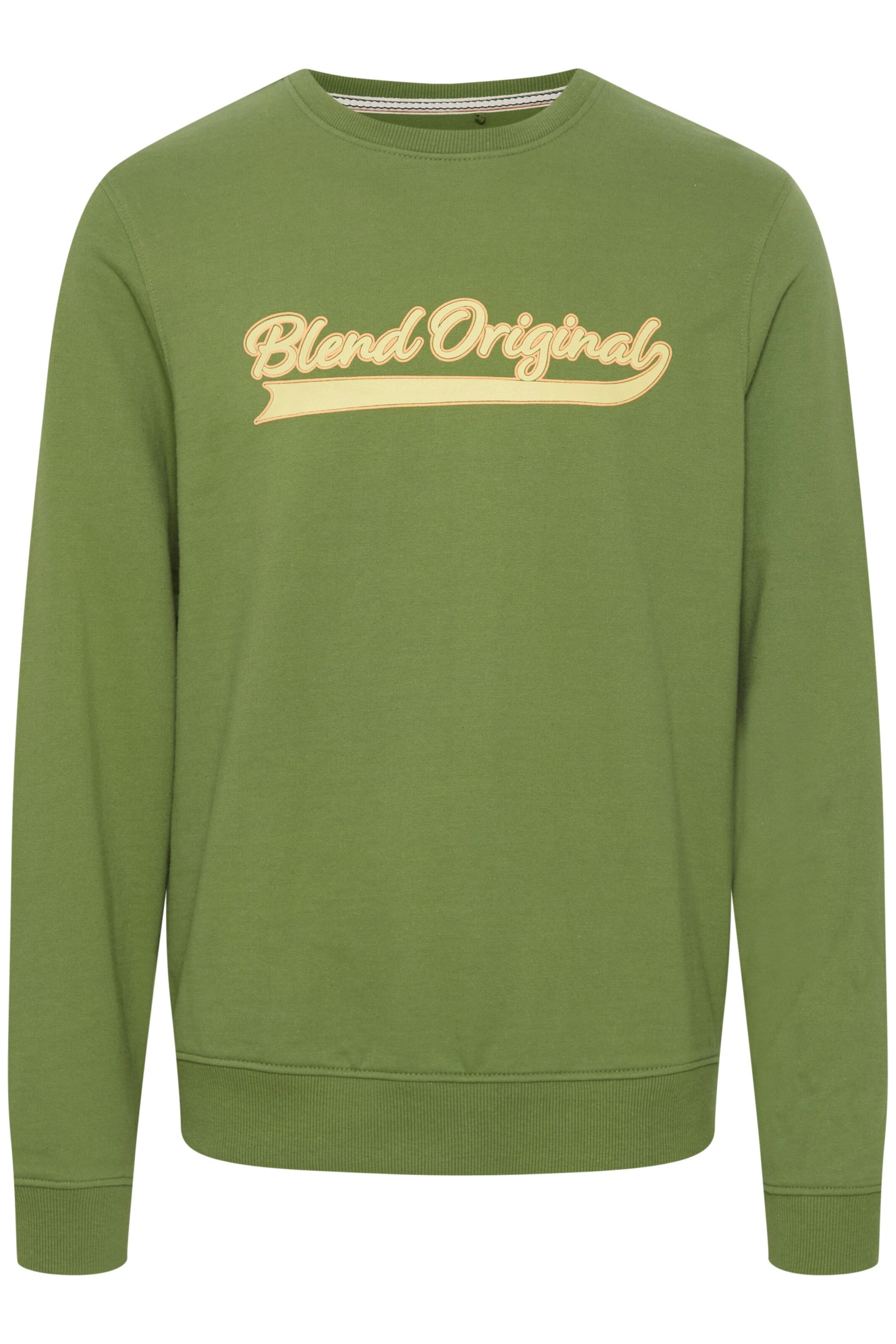 BLEND Sweatshirt in Groen: voorkant