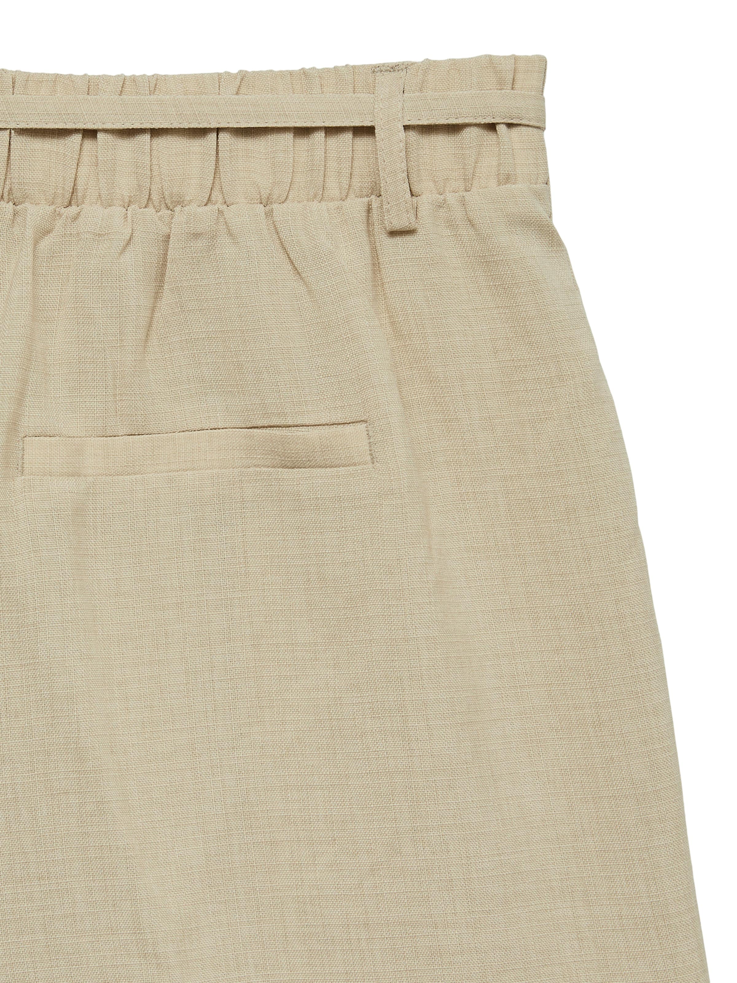 VERO MODA Wide Leg Hose 'VMPITRA' in Beige