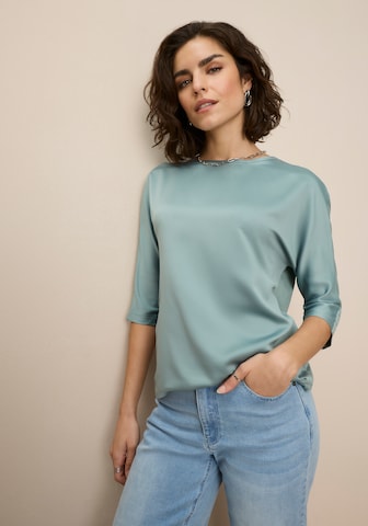 LAURA SCOTT Blouse in Green: front
