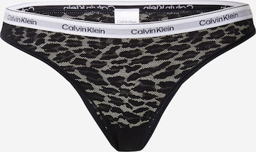 Calvin Klein Underwear - Cueca em preto: frente