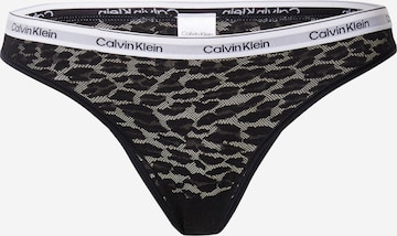 Calvin Klein Underwear Slip in Schwarz: Vorderseite
