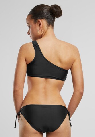 Urban Classics Bustier Bikini - fekete