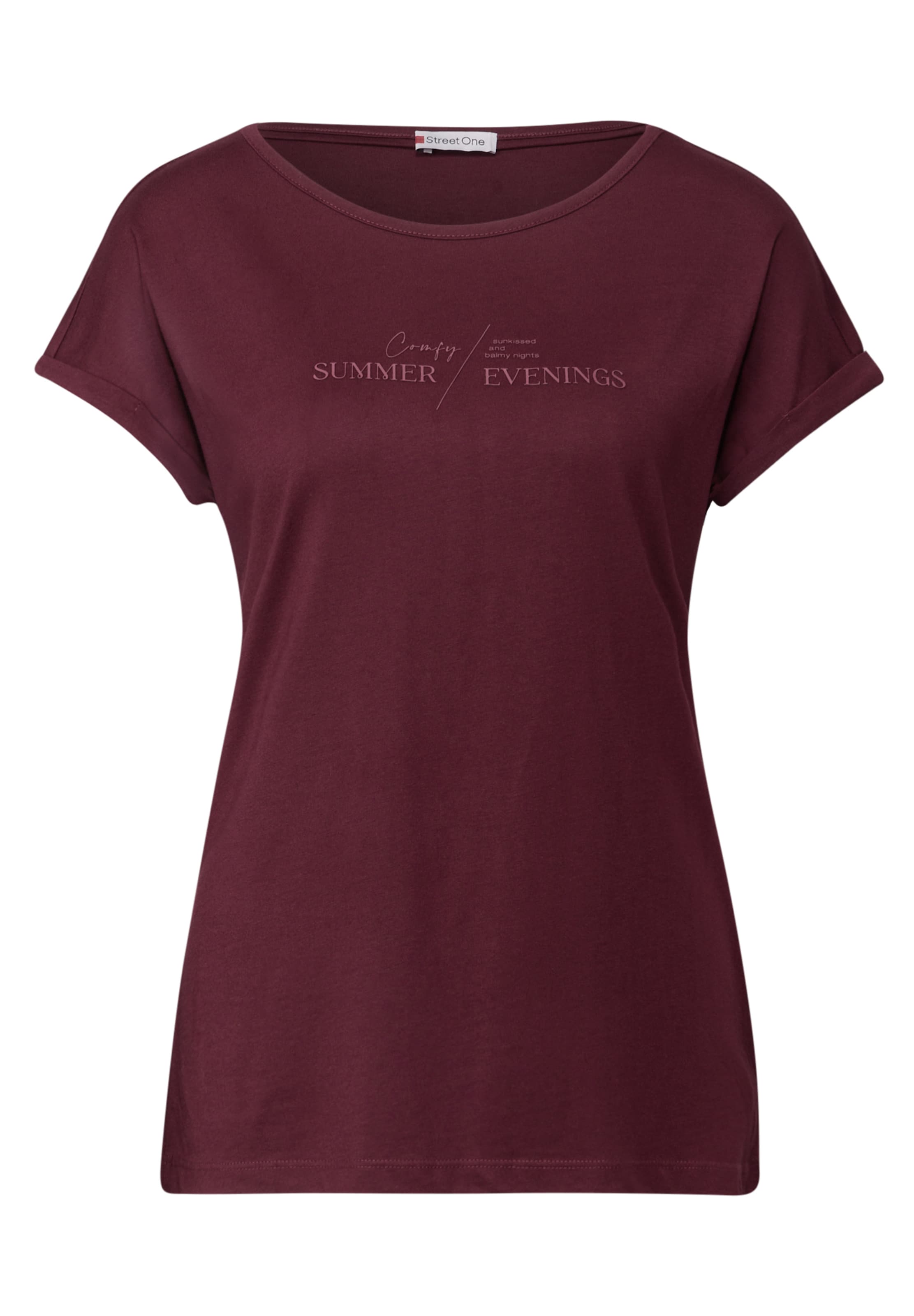 STREET ONE Shirt in Red: front
