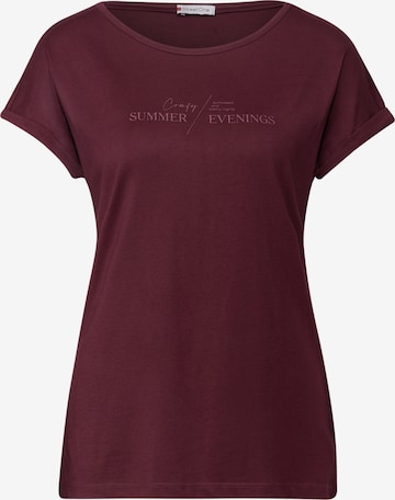 STREET ONE Shirt in Red: front