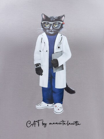 CAT by Maniita Lacitta Shirt in Grijs