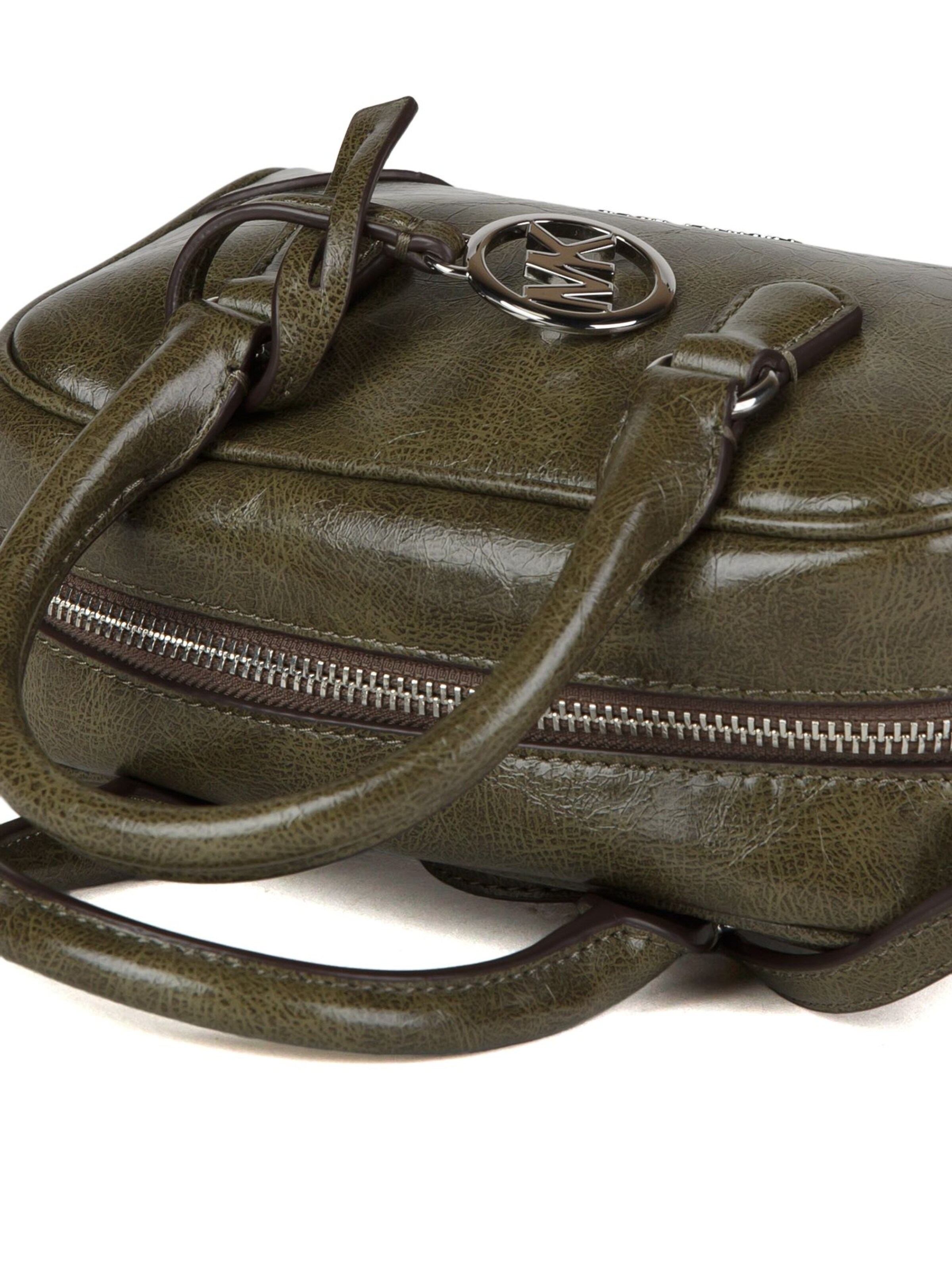 Michael Kors Handtas 'Thompson Extra-Small Satchel Crossbody' in Groen