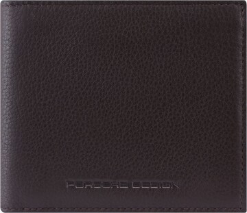 Porsche Design Wallet in Brown: front