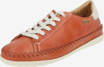 PIKOLINOS Lace-Up Shoes in Red: front