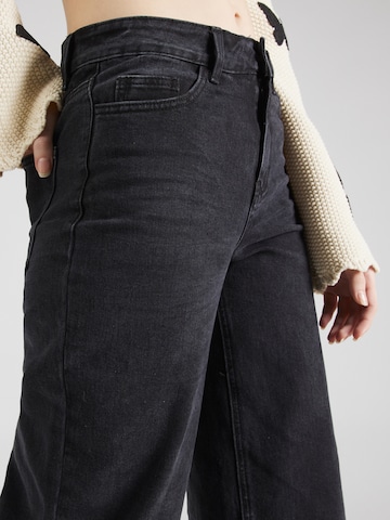 florence by mills exclusive for ABOUT YOU Szeroka nogawka Jeansy 'Daze Dreaming' w kolorze czarny