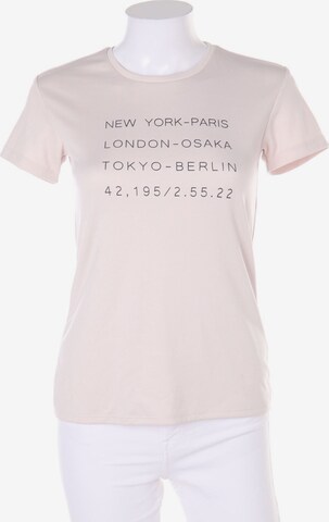 H&M Top & Shirt in XS in Beige: front