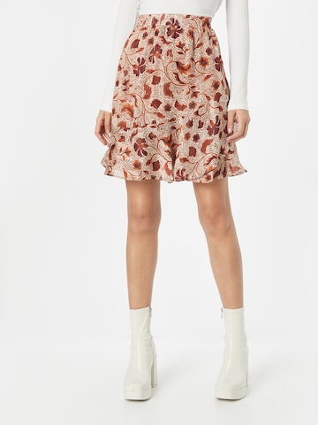 Esqualo Skirt in Orange: front