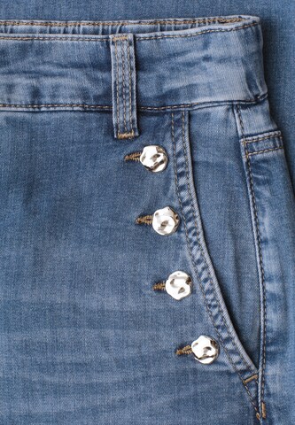 STREET ONE Loosefit Jeans in Blau
