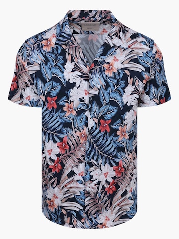 Coupe slim Chemise DESOTO en bleu : devant