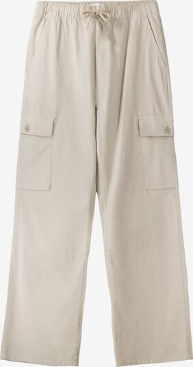 Bershka Pantalon cargo en sable, Vue avec produit