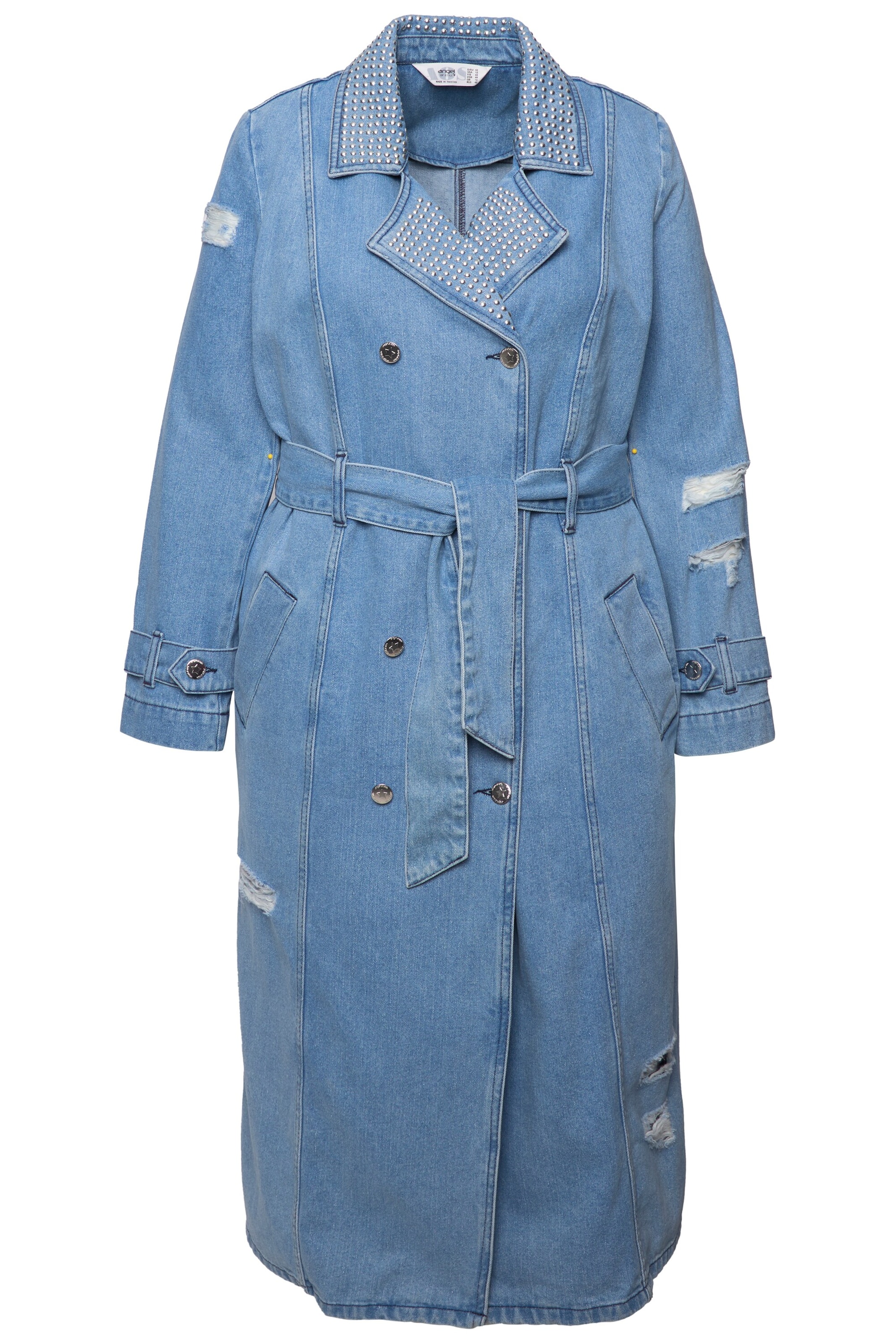 Angel of Style Tussenmantel in Blauw: voorkant