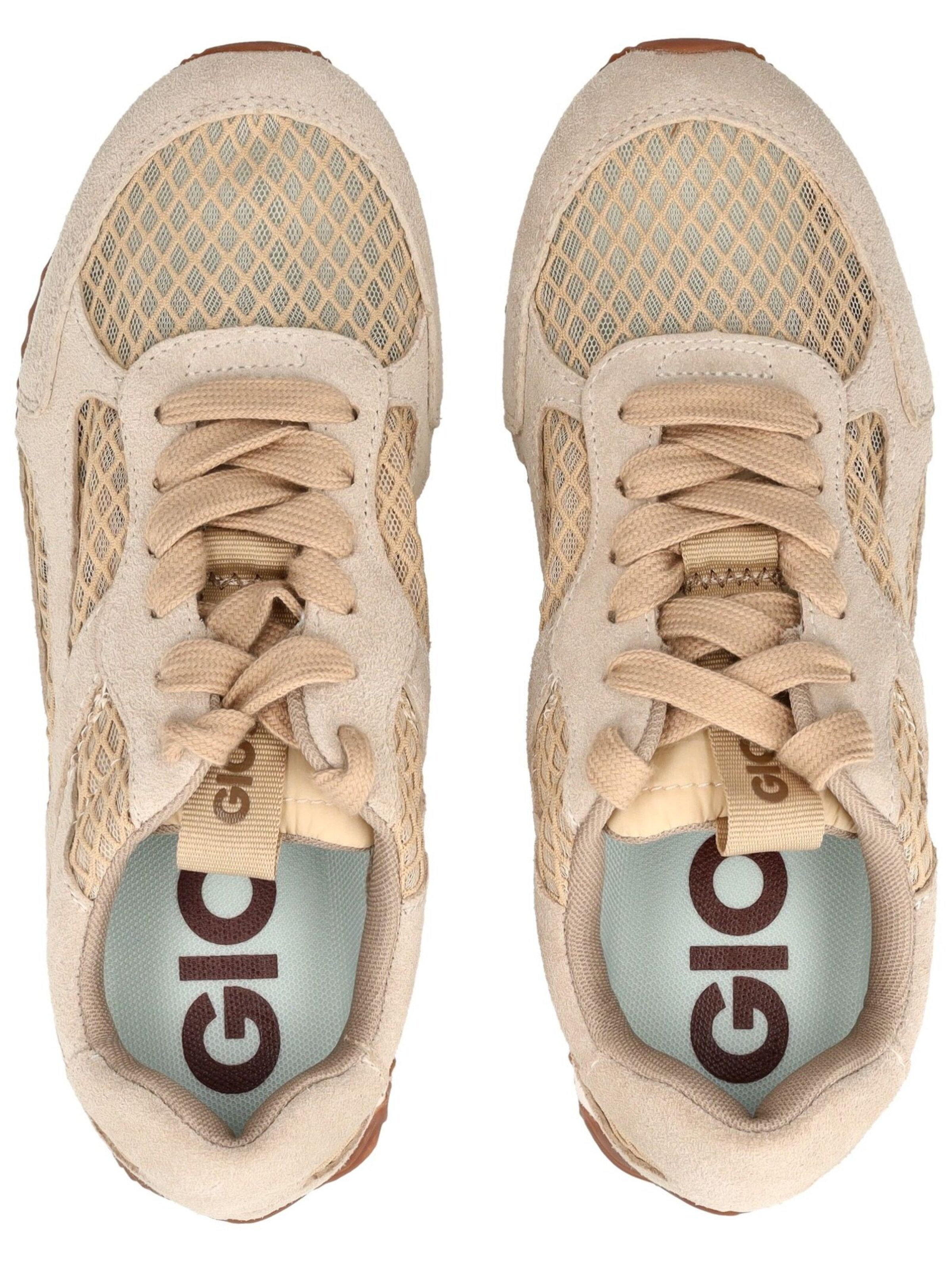 GIOSEPPO Platform trainers in Beige