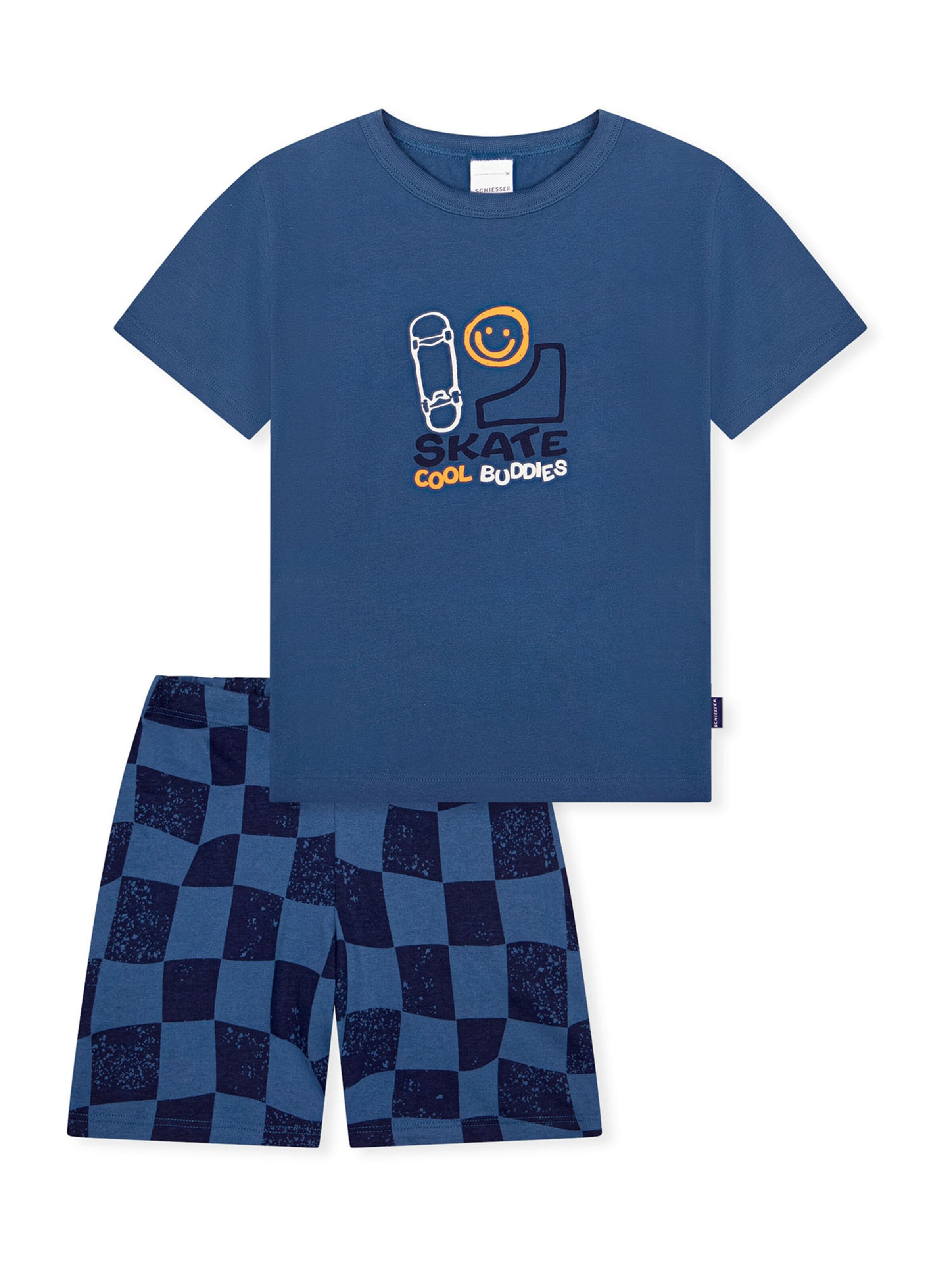 Pyjama ' Kids Nightwear ' SCHIESSER en bleu : devant