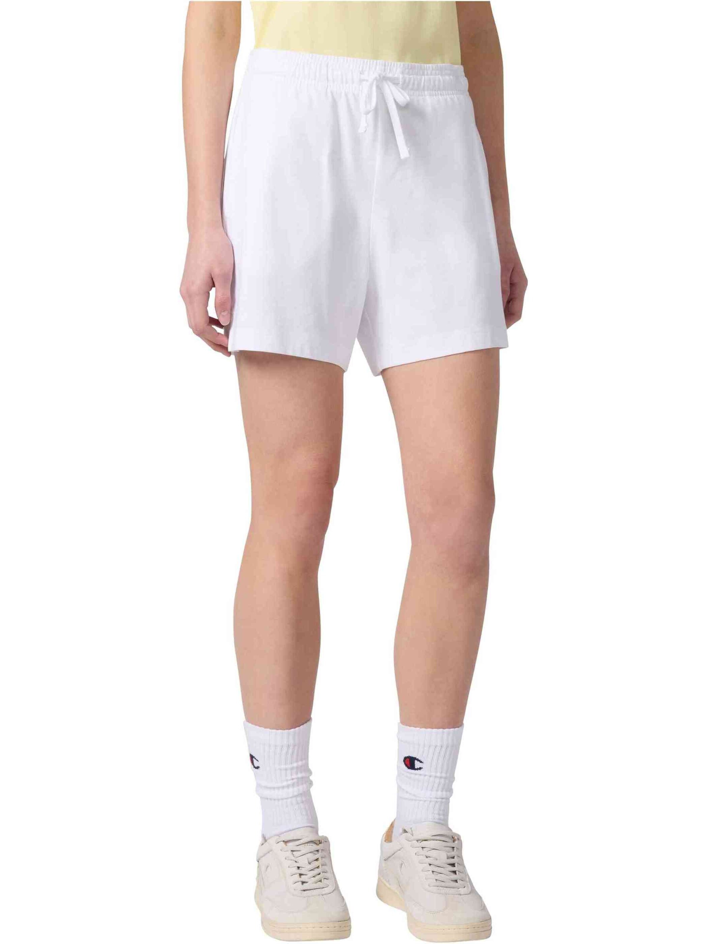 Regular Pantalon de sport 'Shorts' Champion -DO NOT USE- en blanc : devant