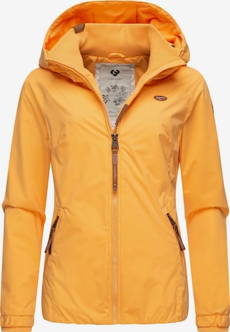 Ragwear Performance Jacket 'Dizzie' in Yellow