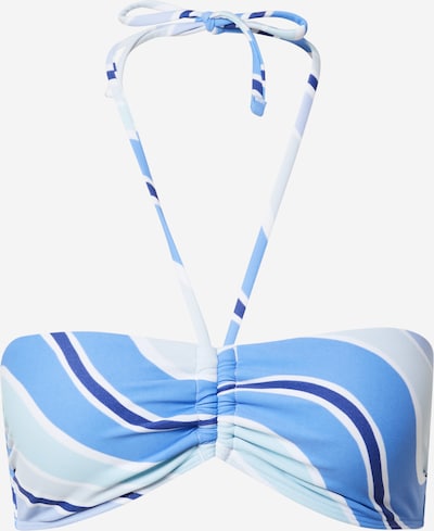 HOLLISTER Bikiniöverdel 'FLAT' i blå / marinblå / ljusblå, Produktvy