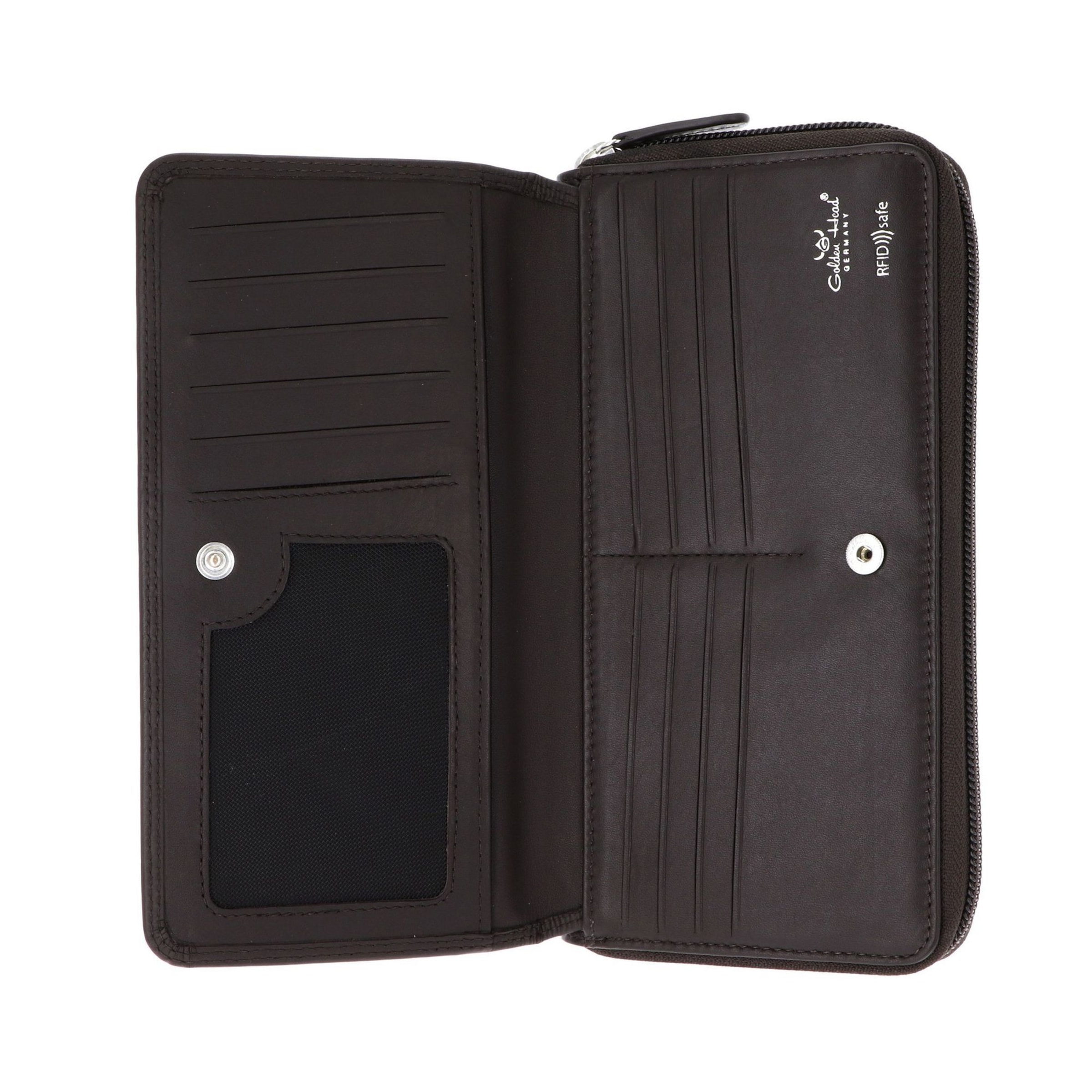 Porte-monnaies 'Polo' GOLDEN HEAD en marron