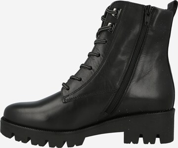 GABOR Lace-Up Ankle Boots in Black