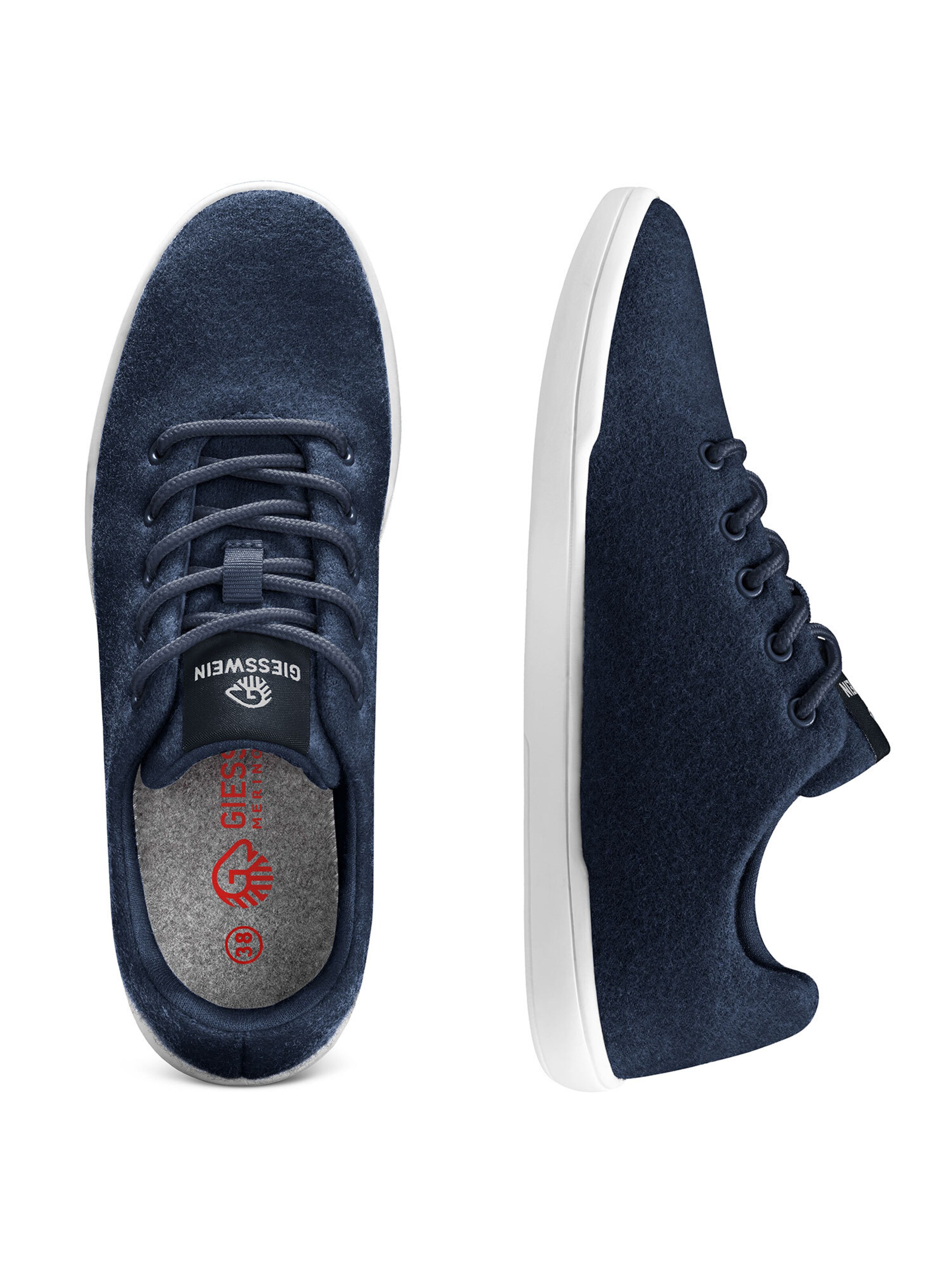 Baskets basses 'Merino Lite' GIESSWEIN en bleu