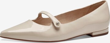 Ballerines TAMARIS en beige : devant