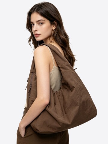 Magicshe Shopper 'Shopper mit Vielen Fächern' in Brown