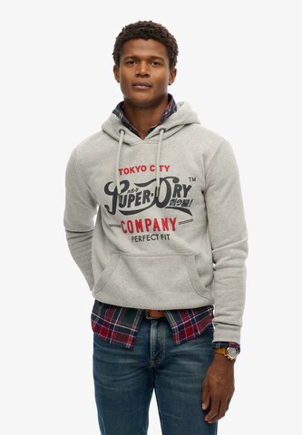 Sweat-shirt 'Perfect Fit' Superdry & Co en rouge : devant
