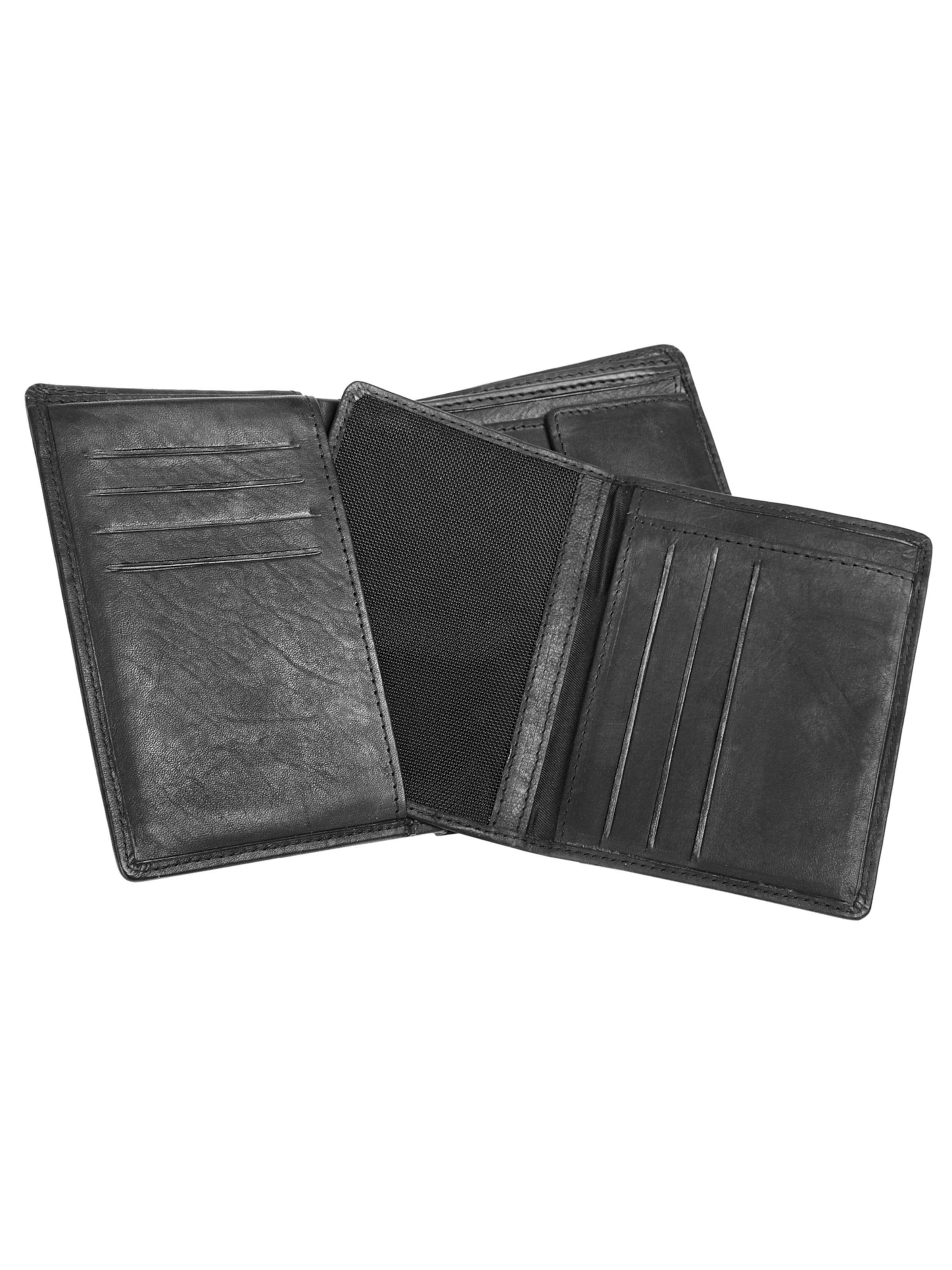 BODENSCHATZ Wallet 'Bodenschatz Geldbörse' in Black