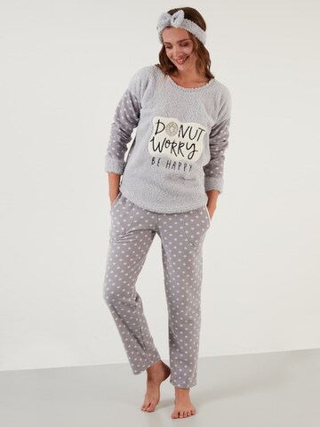 LELA Pajama 'Lela' in Grey