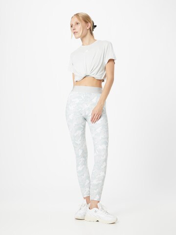 ADIDAS PERFORMANCE Skinny Workout Pants in White