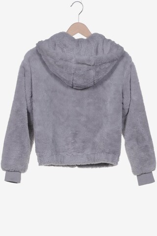 Bershka Sweatshirt & Zip-Up Hoodie in XS in Grey