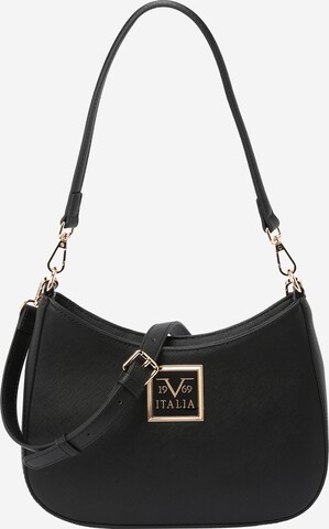 19V69 ITALIA - Bolso de hombro 'CARALINA HOBO by Versace' en negro: frente