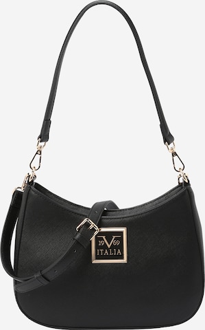 19V69 ITALIA Τσάντα ώμου 'CARALINA HOBO by Versace' σε μαύρο: μπροστά