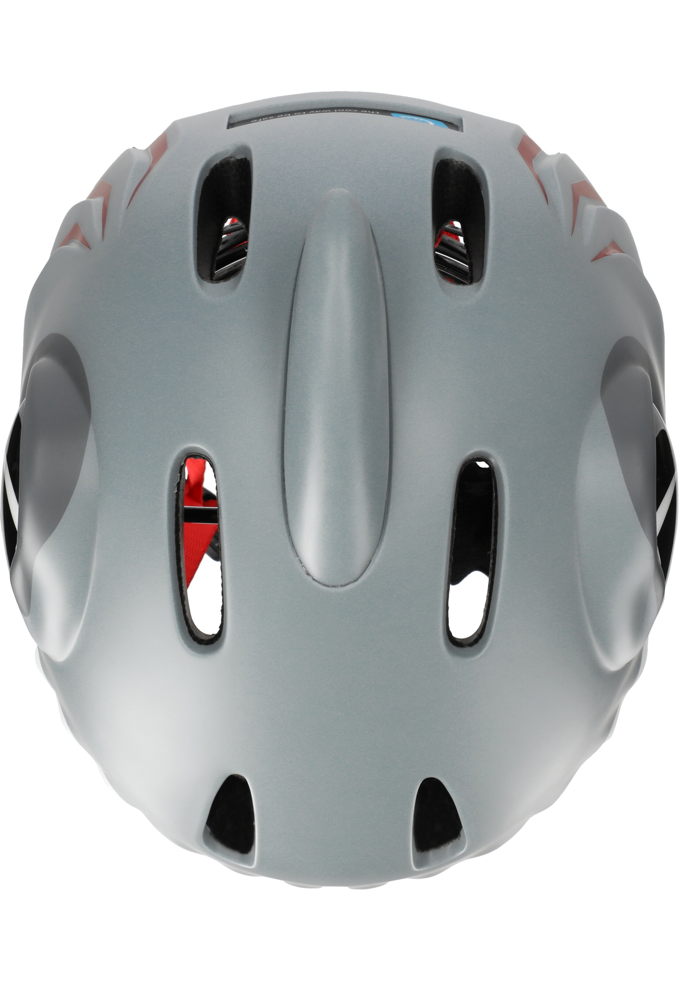 Crazy Safety Helmet 'Shark' in Grey