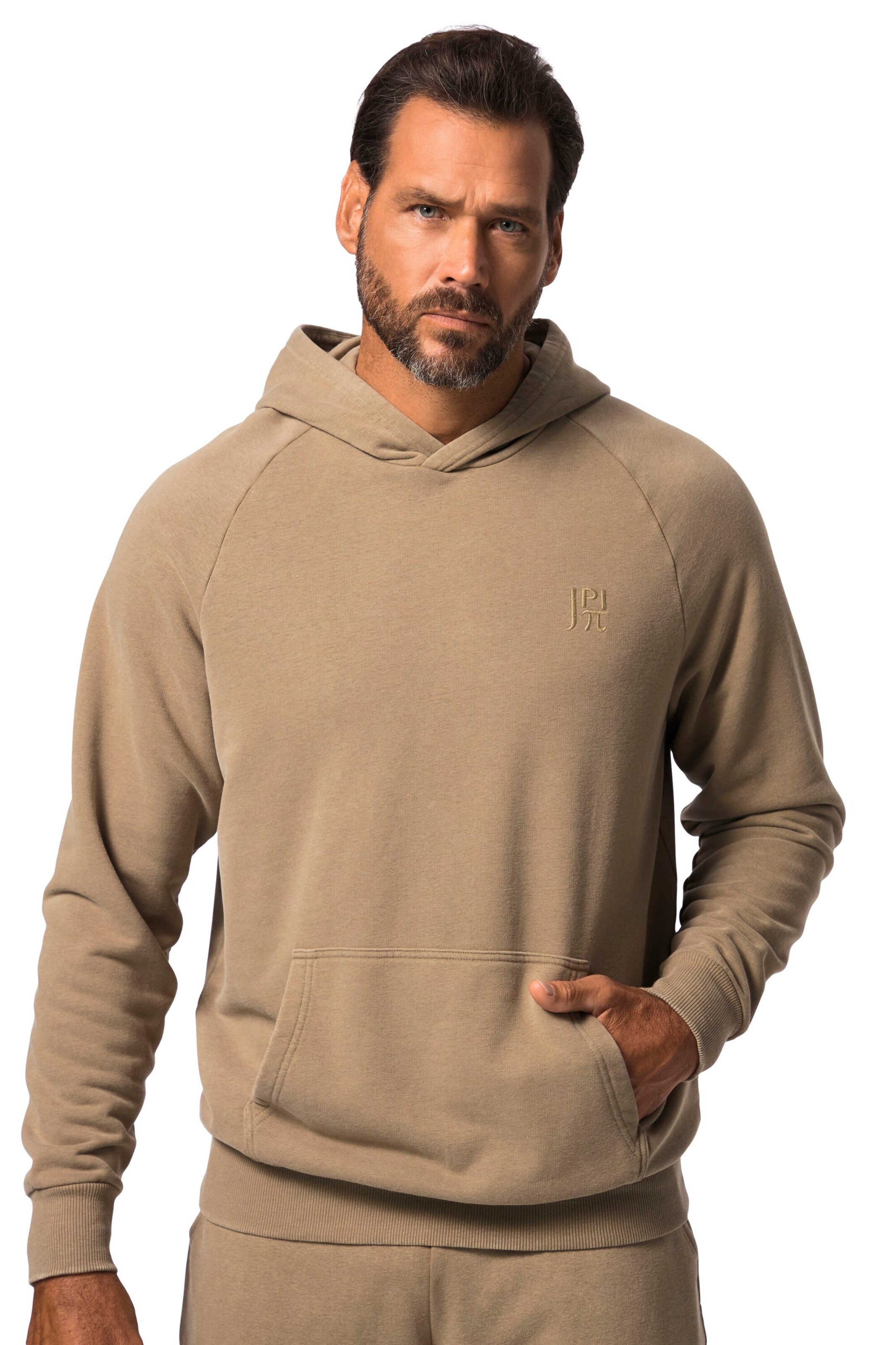 JAY-PI Sweatshirt in Beige: voorkant