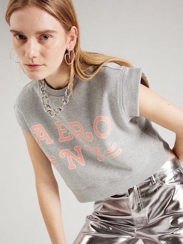 AÉROPOSTALE Shirt 'AERO NY' in Grey