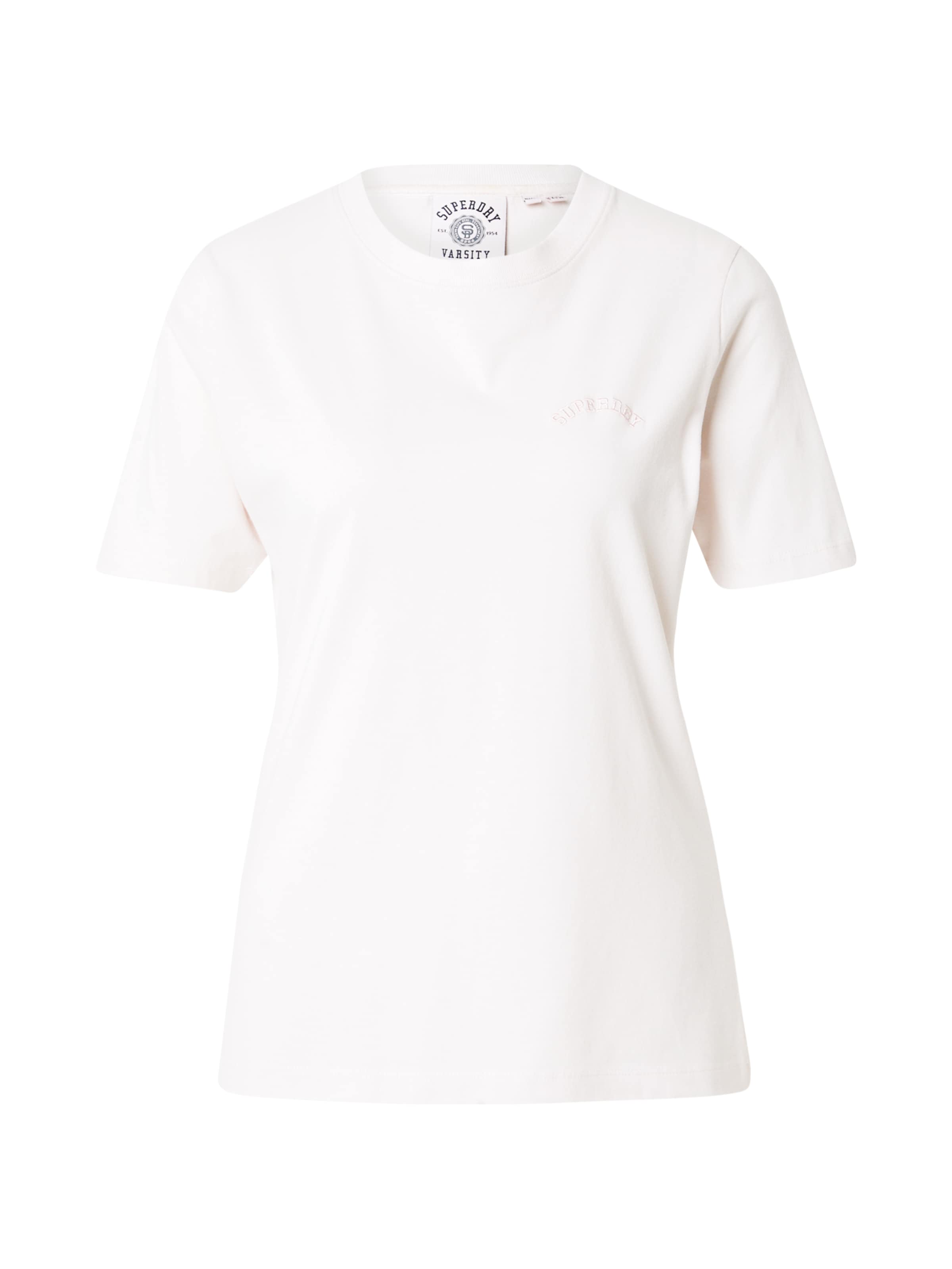 Superdry Тениска 'Essential' в бежово: отпред