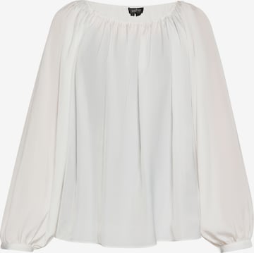 usha BLACK LABEL Blouse in White: front